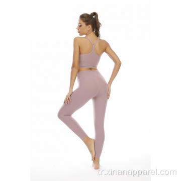 Yoga Suit Kadın Eğitimi İki Parçalı Takım
